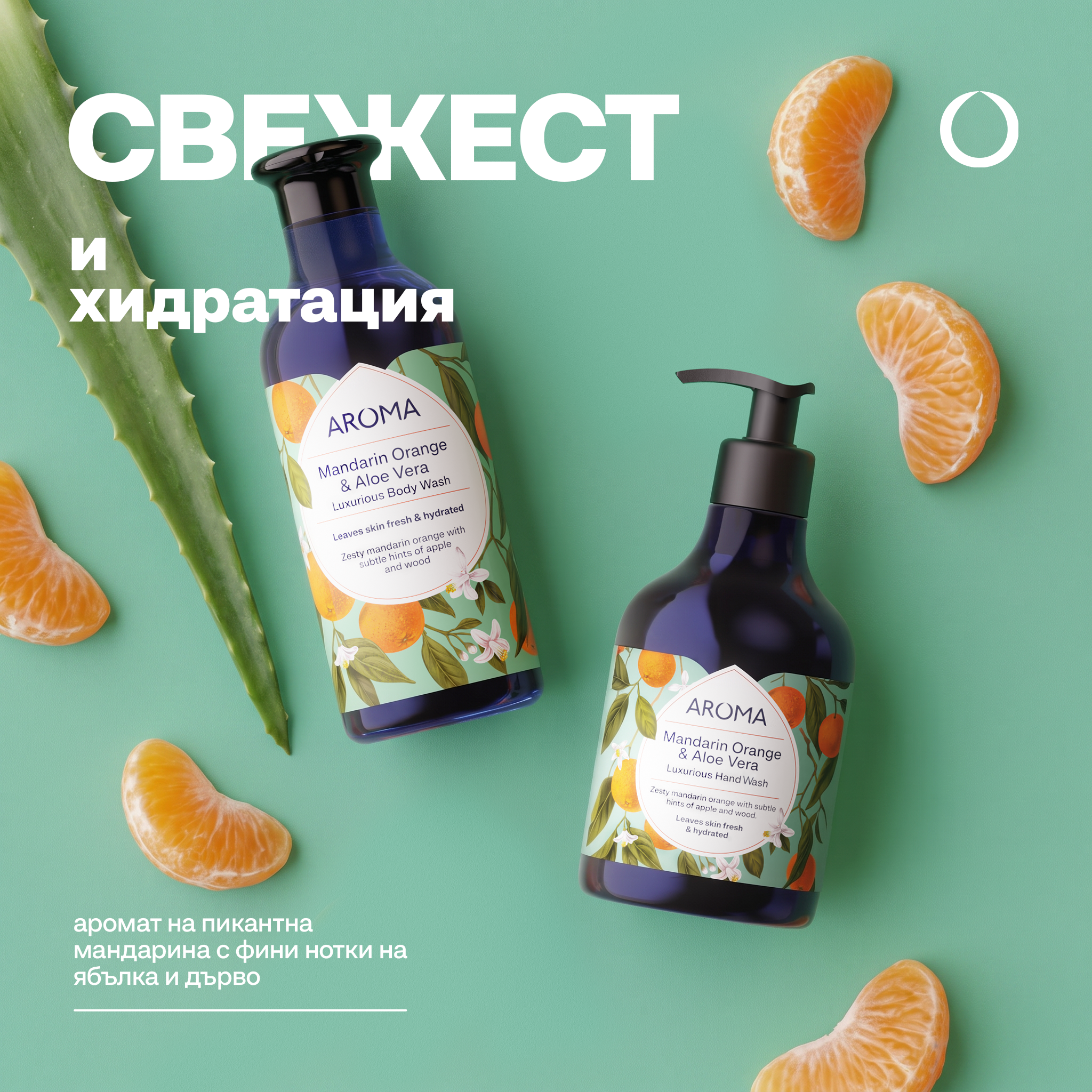 Mandarin Orange & Aloe Vera Luxorious Hand Wash