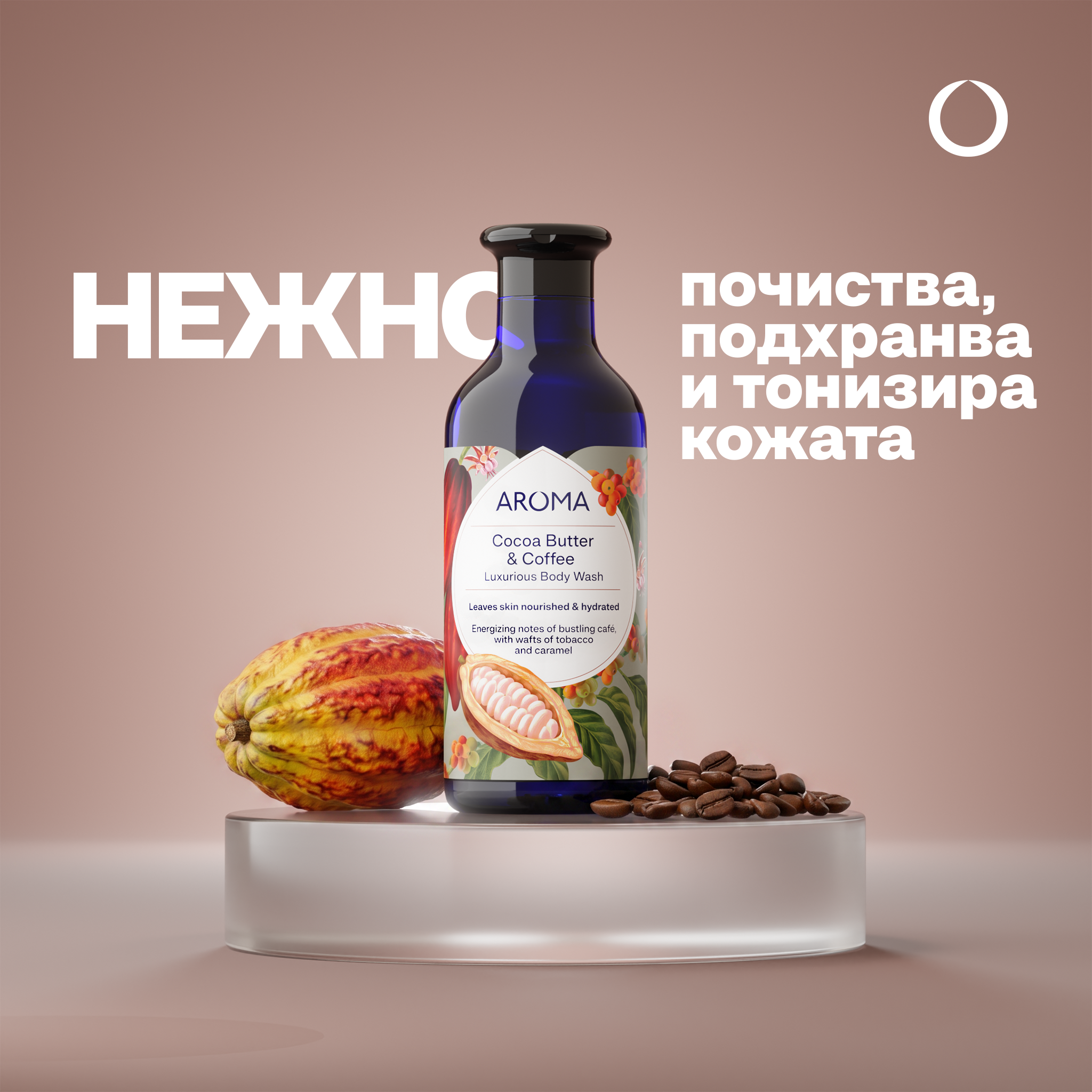 Cocoa & Coffee Rich foaming Body wash