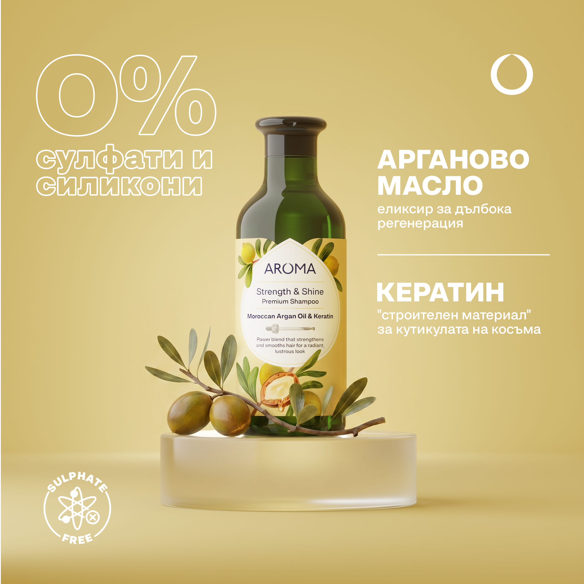 Strenght & Shine Premium Shampoo
